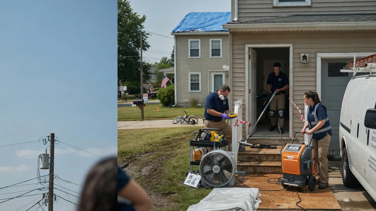 Water Damage Repair in Huntington, AR near me